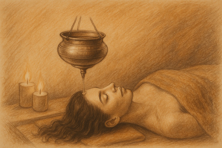 ShiroDhara – Beruhigender Stirnölgus